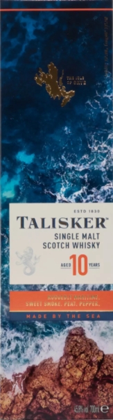 Talisker Single Malt 10 J.